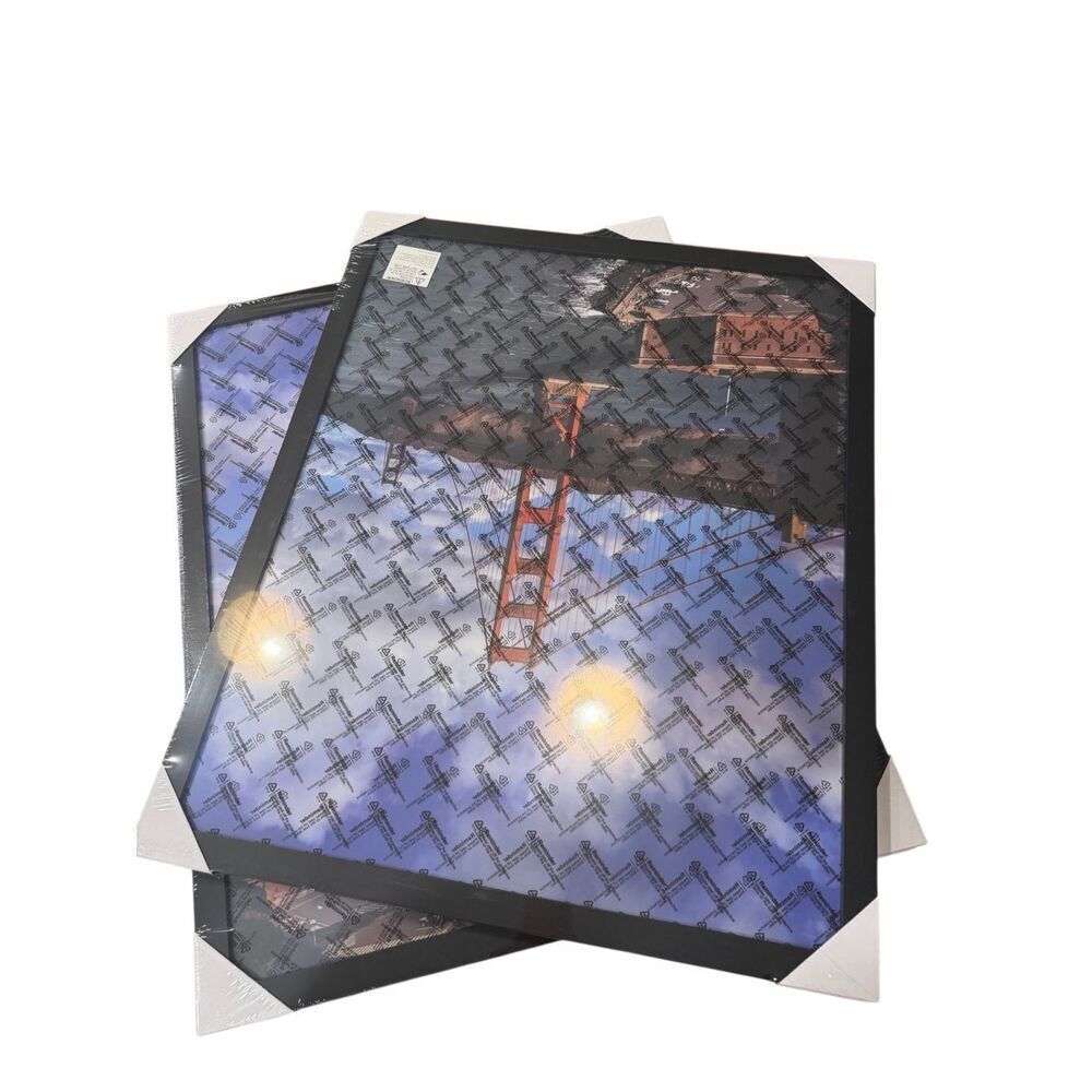 NWT LUCKYLIFE 20x25 Black Picture Frames 2-pack